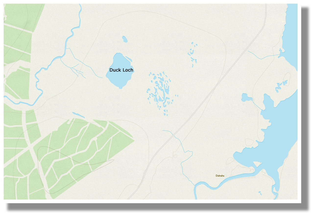 Duck Loch Map